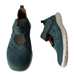 JOSEF SEIBEL MALENA SUEDE MARY JANE COMFORT SHOE SIZE 39